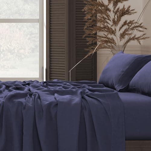 French Linen 2-Piece Bed Pillowcase Set, Earth Oak, Standard - Envelope Closure, European Flax Certified