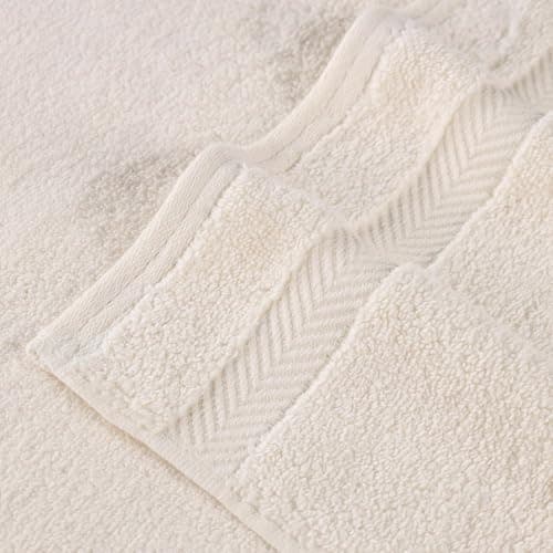 Superior Zero Twist 100% Cotton Oversized Bath Sheet Set, Super Soft & Absorbent - Brick