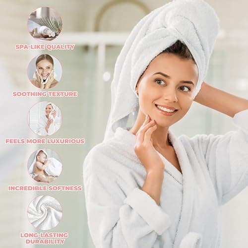 Superior Zero Twist 100% Cotton Oversized Bath Sheet Set, Super Soft & Absorbent - Brick