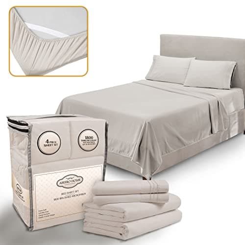 Luxury Hotel Quality Cooling Queen Size Sheet Set