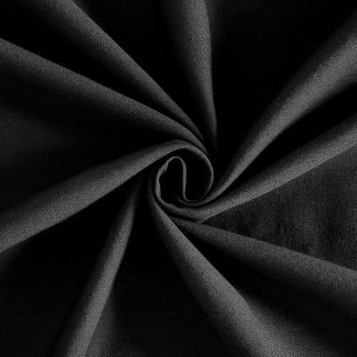 JELLYMONI Linen Grey 20x26 Pillowcases Set of 2 100% Washed Cotton