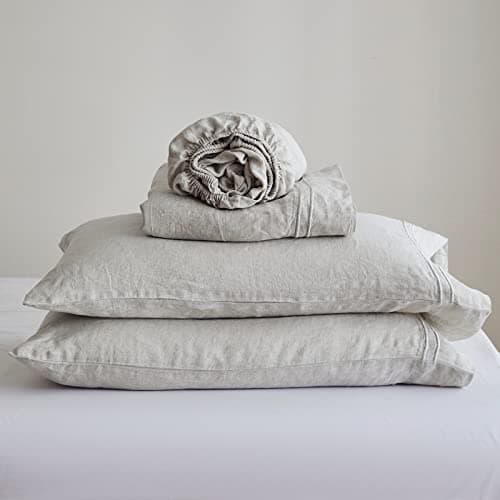 Simple&Opulence 100% Linen 4-Piece Sheet Set - Full Size