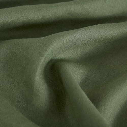 DAPU 100% French Linen Sheets, Normandy, Breathable & Durable for Hot Sleepers (Natural Linen, Full, 4 Pcs)