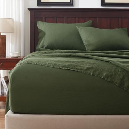 100% French Natural Linen Flax Bedding 4pc Set (full size)