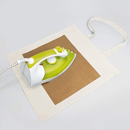 5-Pack 15x16" Natural Cotton Tote Bags, Lightweight & Bulk PTFE Sheet Included