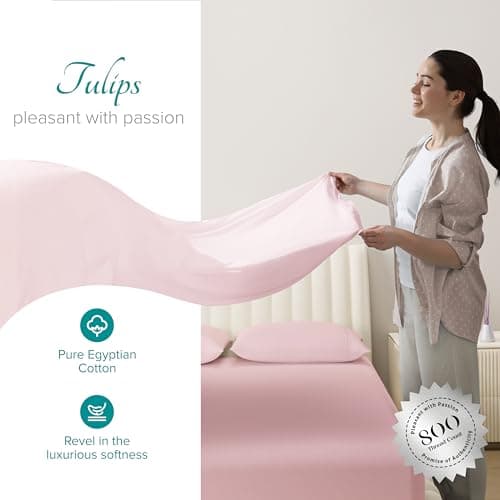 Luxury Egyptian Cotton Sheets - King Size Cooling Sheets for Hot Sleepers