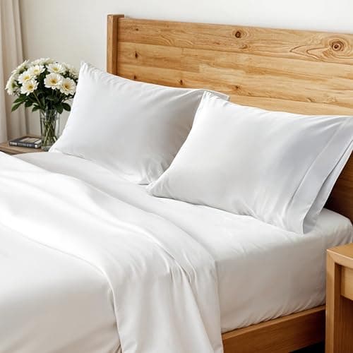 Deluxe Queen Size Microfiber Sheet Set - Soft, Breathable, Hotel Luxury, Deep Pocket, Fade Resistant