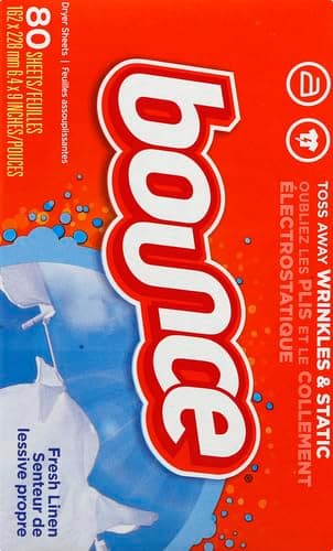 Bounce Dryer Sheets Fresh Linen 80ct