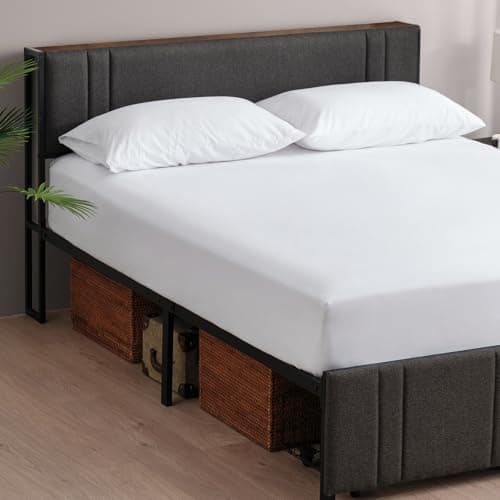 Z-hom Full Size 4-Piece Bed Sheets, Cooling & Breathable, Extra Soft & Wrinkle-Free, Deep Pocket, White