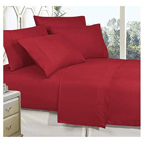 Premier Quality 1800 Thread Count, Wrinkle-Resistant 2-Piece Pillowcases, Standard Size - Lime