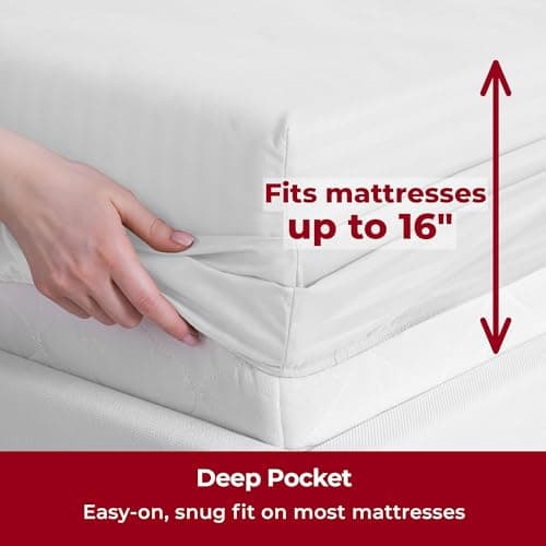 Mellanni King Sheets - Iconic Collection, Hotel Luxury & Extra Soft