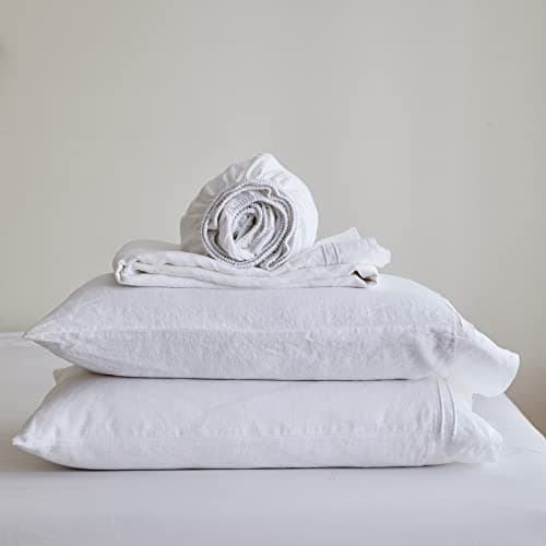 Simple&Opulence 100% Linen 4-Piece Sheet Set - Full Size