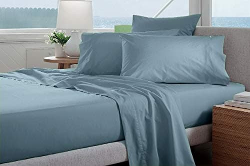 Authentic 1500 Thread Count Egyptian Cotton 4-PC Sheet Set (Queen, Beige Stripe)