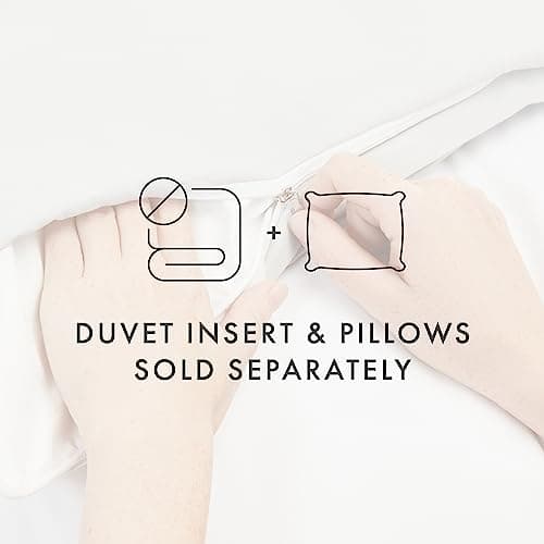 Hotel-like comfort Twin Duvet Cover Set with Pillow Sham