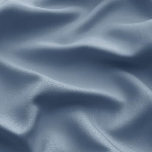 Bedsure King Size Cooling Sheets, Rayon from Bamboo, Deep Pocket 16", Silver Grey