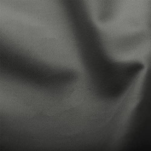 Doz 100% GOTS Certified Organic Cotton King Sheet Set, Long Staple Percale, Durable & Breathable
