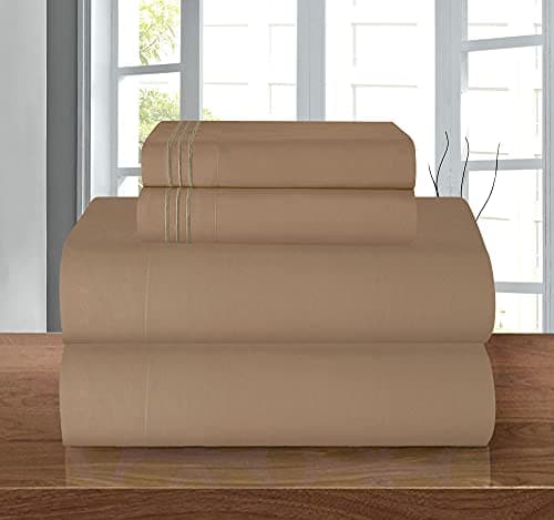 Luxury 1500 Thread Count Queen Sheet Set, Wrinkle Resistant, Turquoise