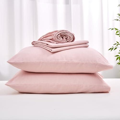 Simple&Opulence Belgian Linen Sheet Set - 4 Pieces (King Size, Linen/Beige)