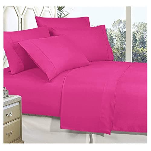 1800 Thread Count Premier Hotel-Quality Soft Bed Sheets, Full White