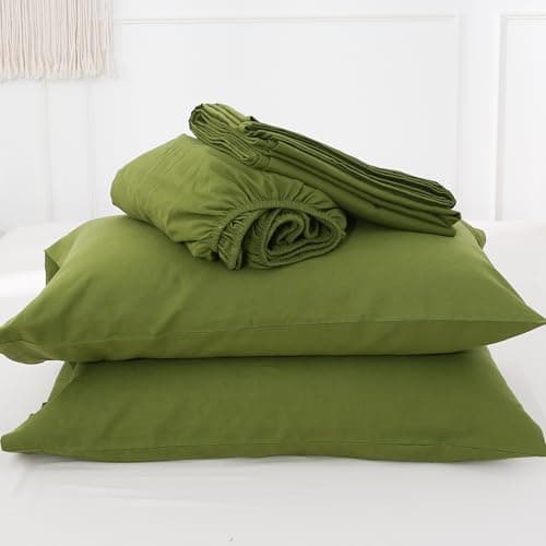 Simple&Opulence Belgian Linen Sheet Set - 4 Pieces (King Size, Linen/Beige)