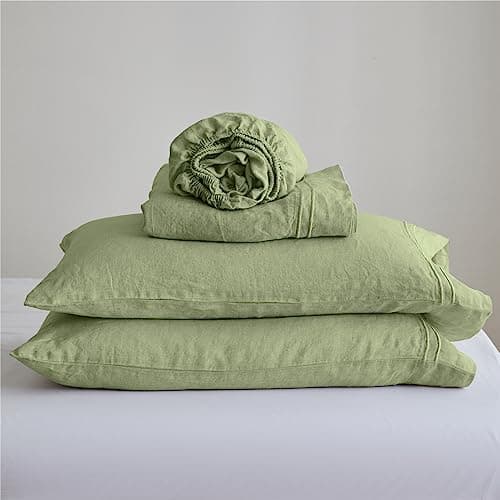 Simple&Opulence 100% Linen 4-Piece Sheet Set - Full Size