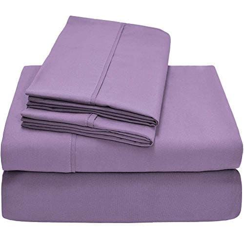 100% Pure Egyptian Cotton 800 Thread Count Sateen Weave Bed Sheets - Full Size, Chocolate