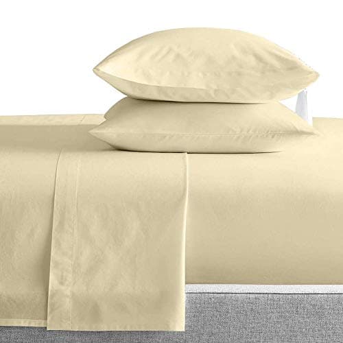Luxury 100% Egyptian Cotton Queen Pillowcase, White Stripe (800TC)