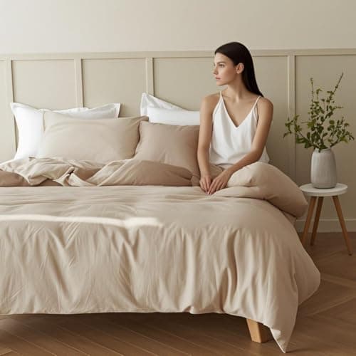 Simple & Opulent French Linen Duvet Cover Set - Queen, 3 Pieces