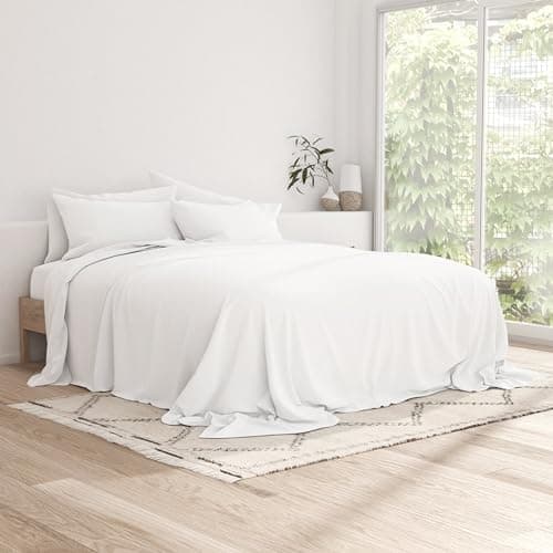 Essential Ultra Soft Linen Sheet Set 4-Piece Microfiber Bedding