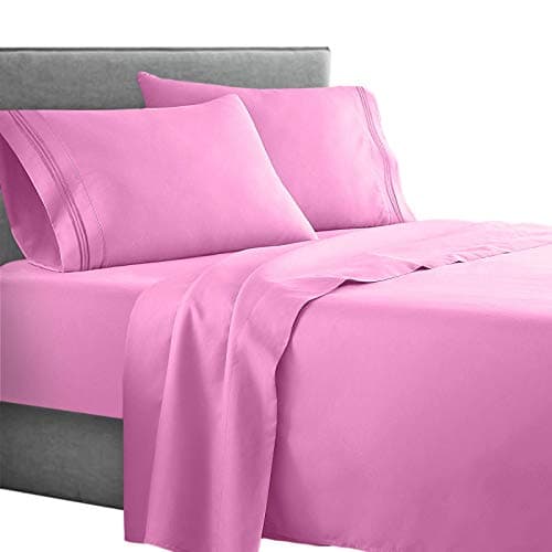 Clara Clark Supreme 1500 Thread Count 4PC Bed Sheet Set - Queen, Camel Gold