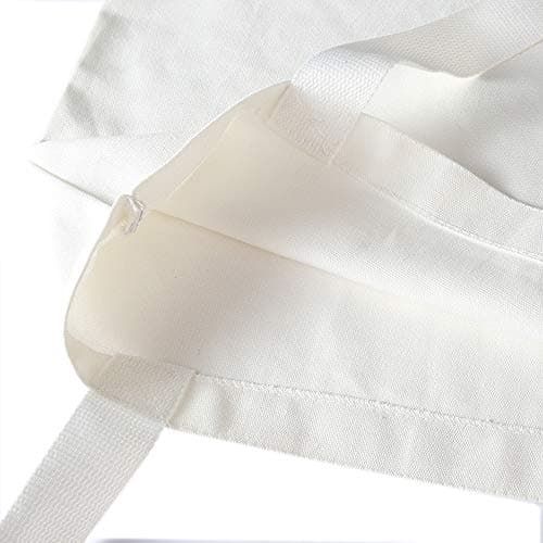 100% Cotton 12oz Canvas Heavy Duty Tote Bag for Grocery and Beach