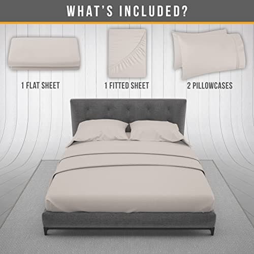 Luxury Hotel Quality Cooling Queen Size Sheet Set