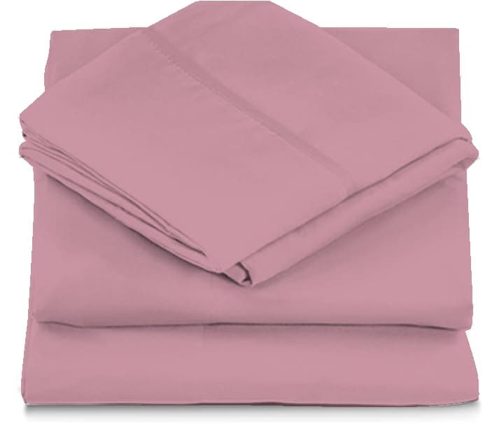 6 Piece Full Size Sheets Set - Including 4 Pillowcases - Deep Pockets - Breathable and Soft - Gray - Wrinkle Free - Machine Washable