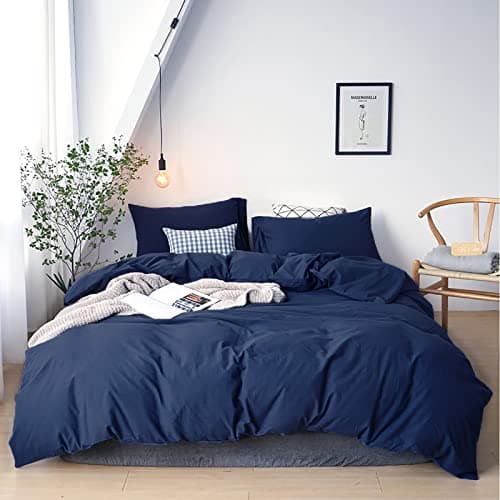 White Pure White Bedding Comforter Set Queen Size Ultra Soft Breathable Solid Blanket for Women Men Adults