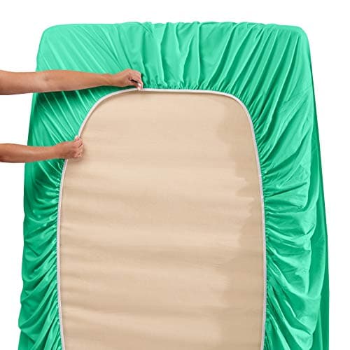 Mint Deep Pocket Full Sheets - 4 Piece Set for Full Size Bed