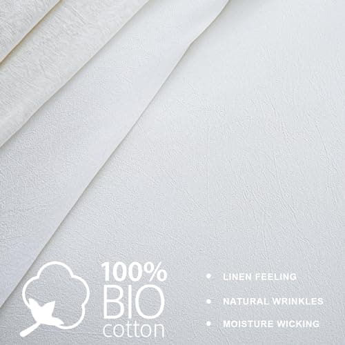 Queen Size White Cotton Comforter Set 3 Pieces