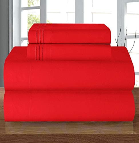 Luxury 1500 Thread Count Queen Sheet Set, Wrinkle Resistant, Turquoise
