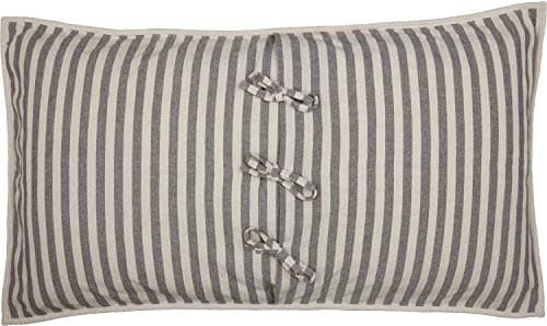 Piper Classics Gray Gables King Size Quilted Sham, Country Cottage Style