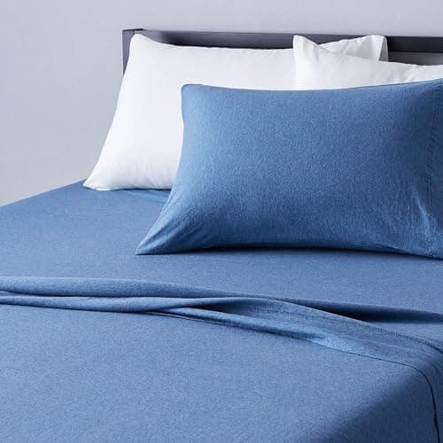 Amazon Basics Full Size Oatmeal 4-Piece Bed Sheet Set