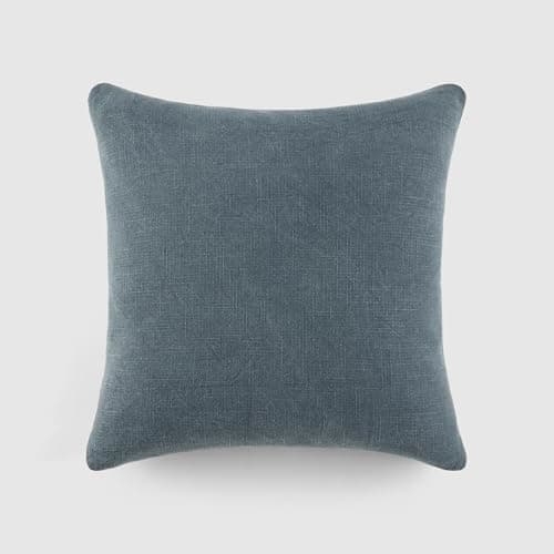 Linen Market Mustard Framed Stripe Cotton Decor Throw Pillow