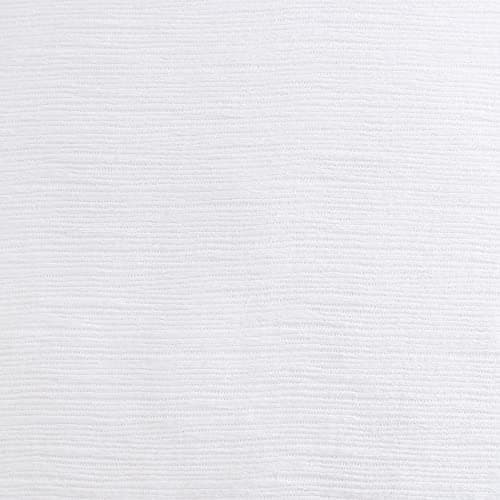Vera Wang Textured Pleats White King Duvet Cover Set