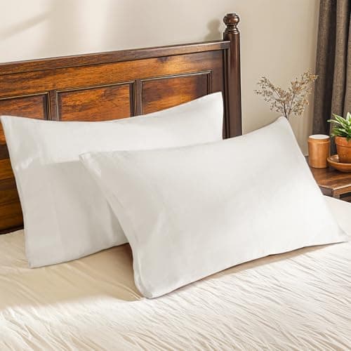 Shilucheng 100% French Linen King Size Sheets - Breathable, Soft & Durable