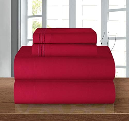 Luxury 1500 Thread Count Queen Sheet Set, Wrinkle Resistant, Turquoise
