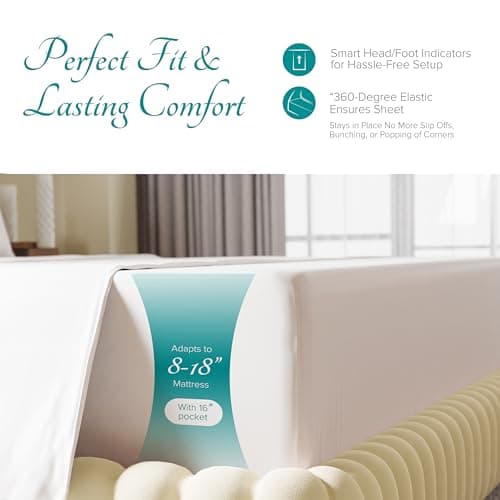 Carressa Linen Egyptian Cotton King Sheets, 800 Thread Count, Sateen Weave