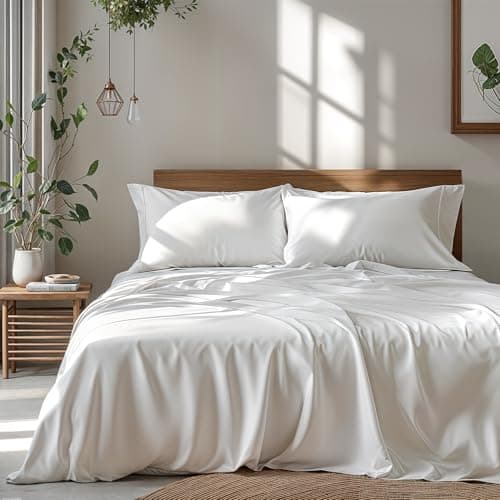 Hotel Luxury Grey Deep Pocket Microfiber Sheet Set, Shrinkage and Fade Resistant, Lightweight & Breathable