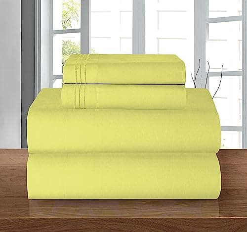 Luxury 1500 Thread Count Queen Sheet Set, Wrinkle Resistant, Turquoise