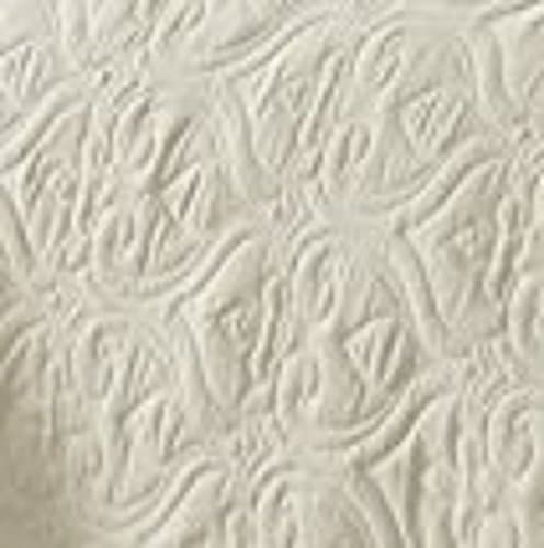 Linen Market King Size Ivory Quilt & Pillow Shams - Machine Washable