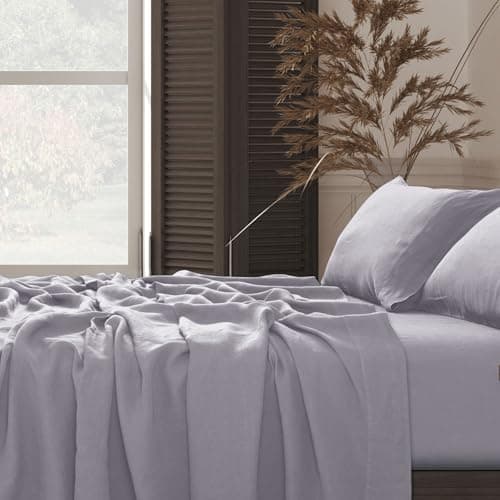 French Linen 2-Piece Bed Pillowcase Set, Earth Oak, Standard - Envelope Closure, European Flax Certified