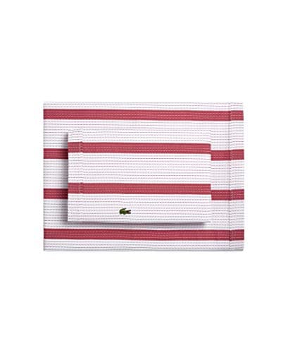 Lacoste Cotton Sheet Set - Baroque Rose, Queen Size