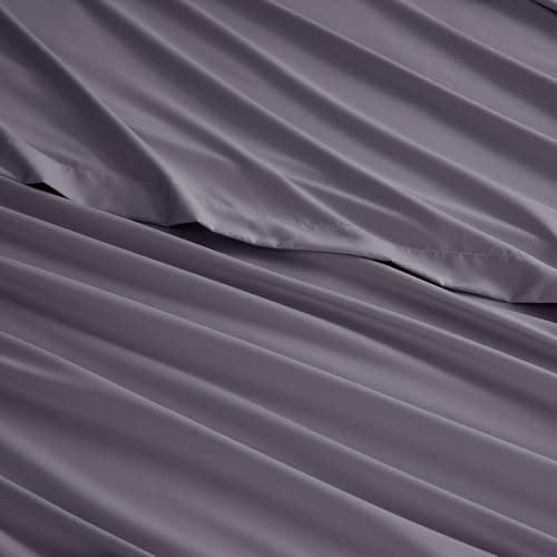 Hearth & Harbor Extra Deep 24" Pocket King Sheets - Microfiber - White